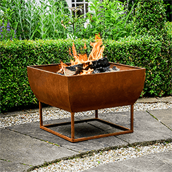 Image of Windermere Firebowl Rust Iron
