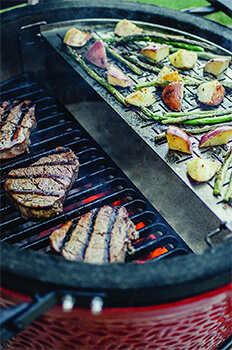 Image of Kamado Joe Big Joe Half Moon Cooking Grate