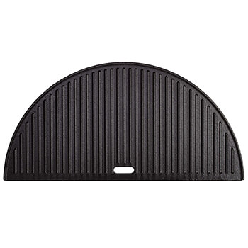 Image of Kamado Joe - Big Joe Half Moon Cast Iron Reversible Griddle