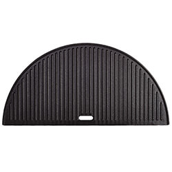 Image of Kamado Joe - Big Joe Half Moon Cast Iron Reversible Griddle