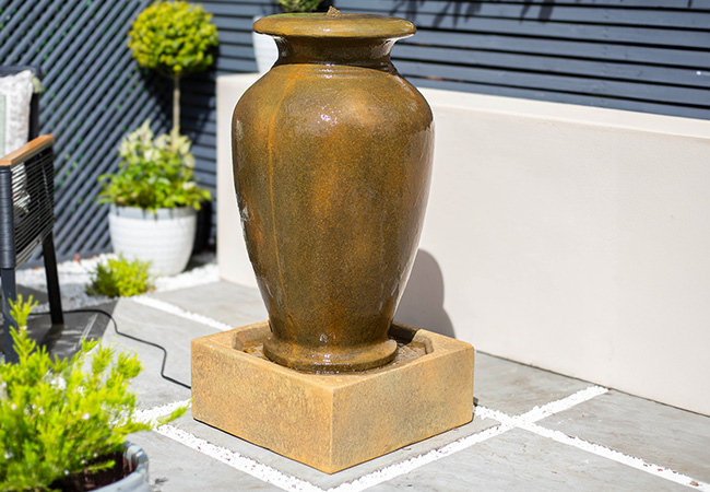 Image of Easy Fountain Athenian Vase Traditional Collection Water Feature