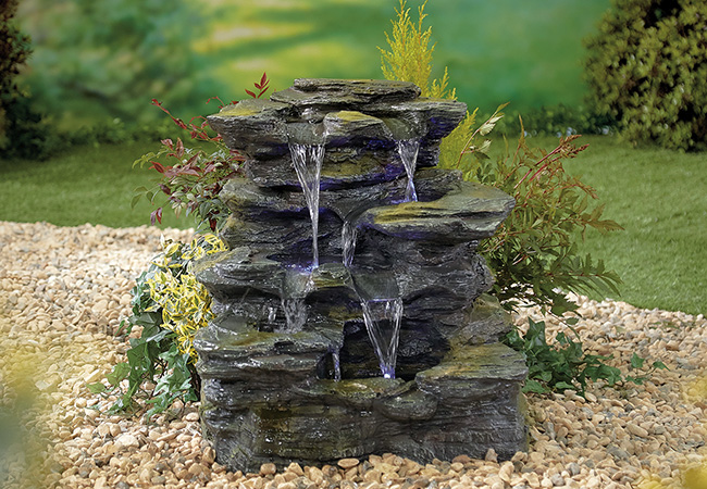 Image of Easy Fountain Como Springs Garden Water Feature