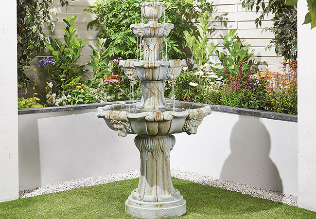 Image of Easy Fountain Lioness Fountain Garden Water Feature