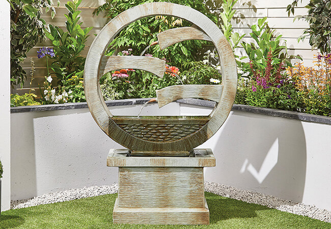Image of Easy Fountain Tranquil Spills Garden Water Feature