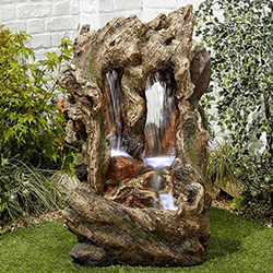 Small Image of Easy Fountain Colorado Falls Garden Water Feature
