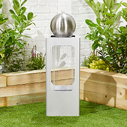 Small Image of EX-DISPLAY / COLLECTION ONLY - Raining Sphere Easy Fountain Garden Water Feature