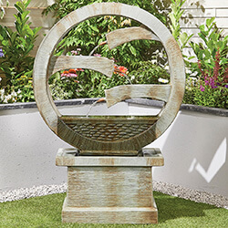 Small Image of Easy Fountain Tranquil Spills Garden Water Feature