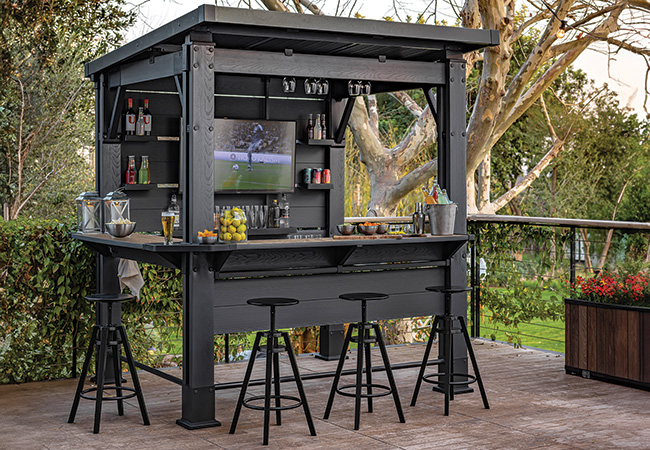Image of Keter Deluxe Bar Gazebo - 2.3 x 2m