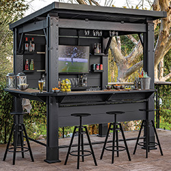 Image of Keter Deluxe Bar Gazebo - 2.3 x 2m
