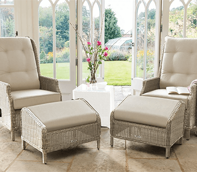 Image of EX DISPLAY / COLLECTION ONLY Kettler Palma Single Recliner No Footstools in Oyster and Stone