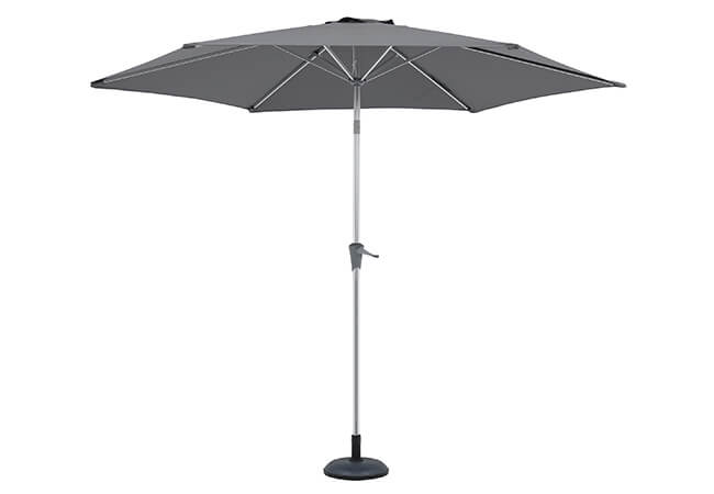 Image of Kettler 3.0m Wind-up Parasol in Grey