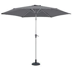 Image of Kettler 3.0m Wind-up Parasol in Grey