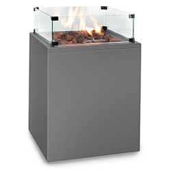 Image of Kettler Kalos Universal 52cm Square Fire Pit with Glass Surround
