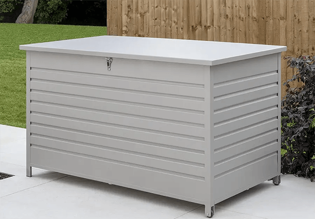 Image of Kettler Large Aluminium Storage Box - Pebble