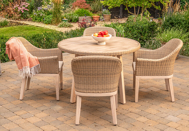 Image of Kettler Avora 4 Seat Dining Set