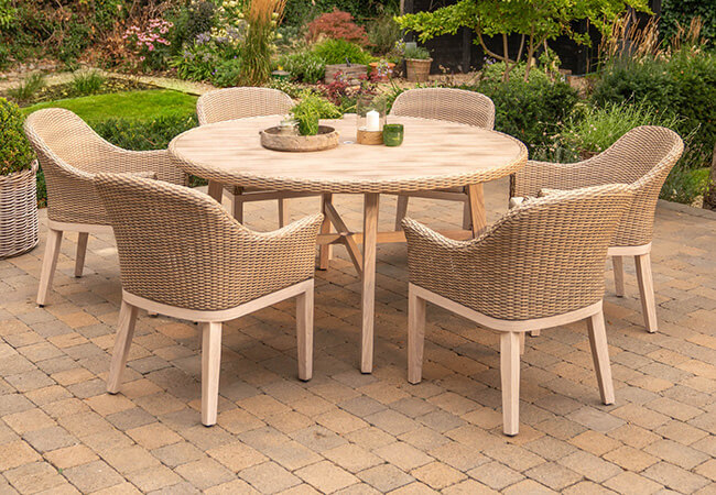 Image of Kettler Avora 6 Seat Dining Set