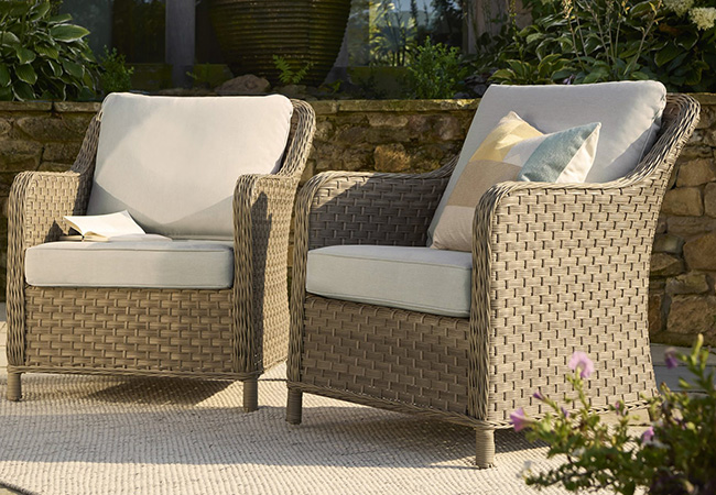 Image of Kettler Charlbury Lounge Chair (PAIR) with Signature Cushions