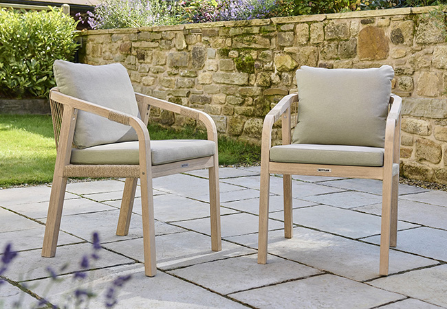 Image of Kettler Cora Rope Dining Chair (Pair)