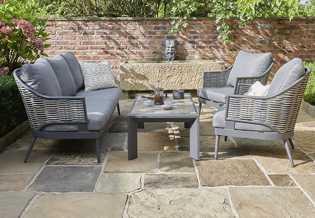 Image of Kettler Malo 5 Seat Lounge Set with Coffee Table