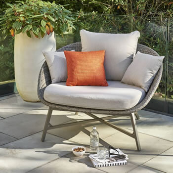 Image of EX-DISPLAY / COLLECTION ONLY - Kettler LaMode Comfort Chair NO BACK CUSHIONS