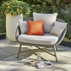 Small Image of EX-DISPLAY / COLLECTION ONLY - Kettler LaMode Comfort Chair NO BACK CUSHIONS