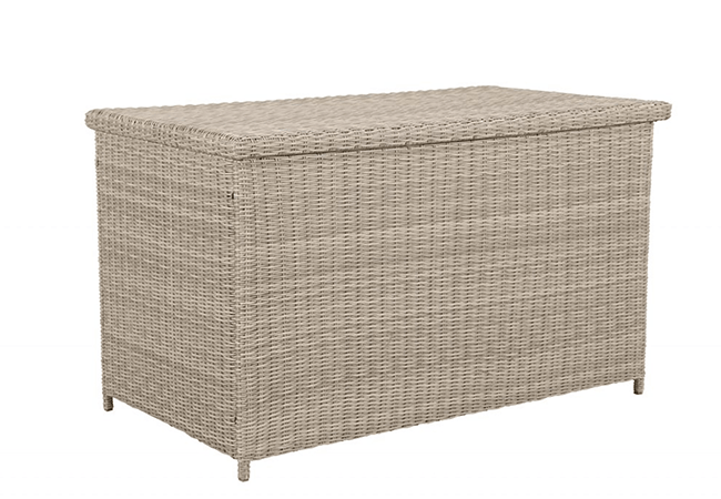 Image of Kettler Palma Cushion Storage Box in Oyster