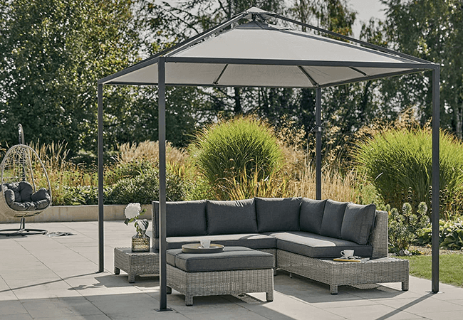Image of Kettler 3x3m Panalsol Pagoda