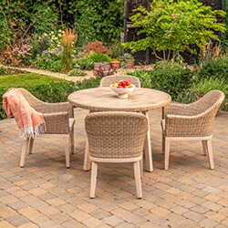 Image of Kettler Avora 4 Seat Dining Set