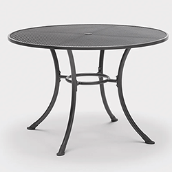 Small Image of Kettler Mesh Caredo / Siena 110cm Dining Table with Parasol Hole