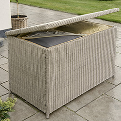 Image of Kettler Palma Storage Box in White Wash
