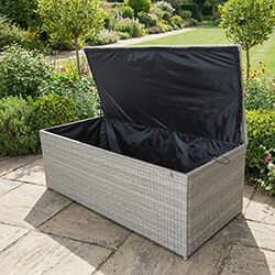 Image of LG St Tropez Sand Large Cushion Storage Box