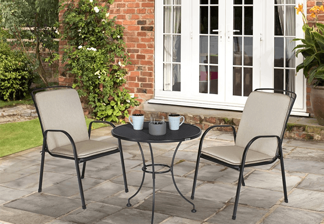 Image of Kettler Savita Bistro Set - Stone