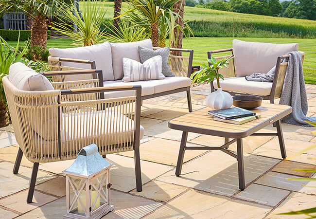 Image of Alexander Rose Bali Sofa Lounge Set