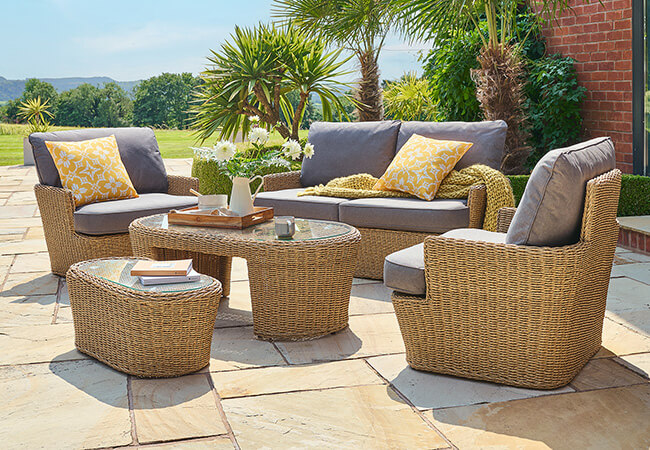 Image of Alexander Rose Palermo Luxury Lounge Set