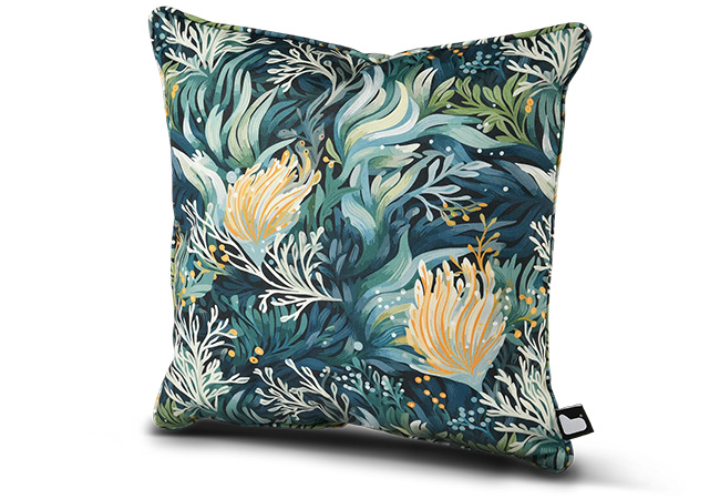 Image of Extreme Lounging B Cushion Art Collection - Reef