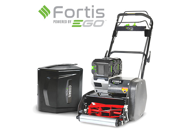 Image of Cobra Fortis 35cm LI-ION Cylinder Mower with Battery