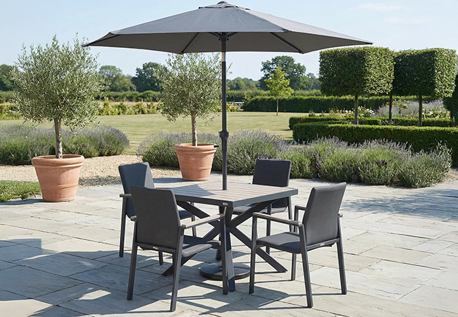 Image of Kettler Tudor 4 Seat Dining Set