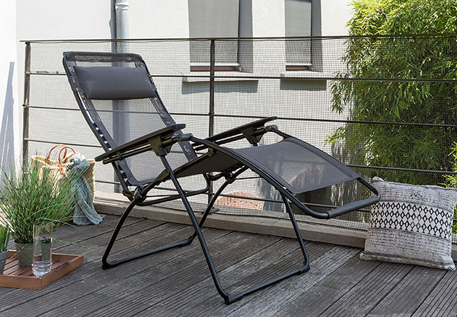 Image of Lafuma Futura Batyline Zero Gravity Recliner - Graphite - LFM3111