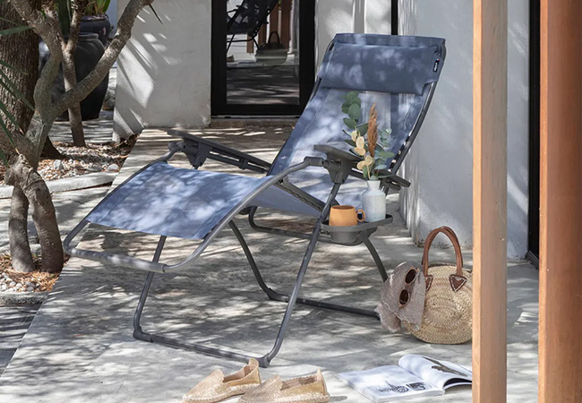 Image of Lafuma Futura Batyline Zero Gravity Recliner - Ocean - LFM3111