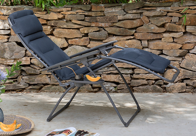 Image of Lafuma Futura BeComfort Zero Gravity Recliner - Dark Grey - LFM3139