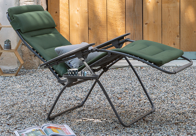 Image of EX DISPLAY / COLLECTION ONLY Lafuma Futura Zero Gravity BeComfort Recliner in Olive - LFM3139