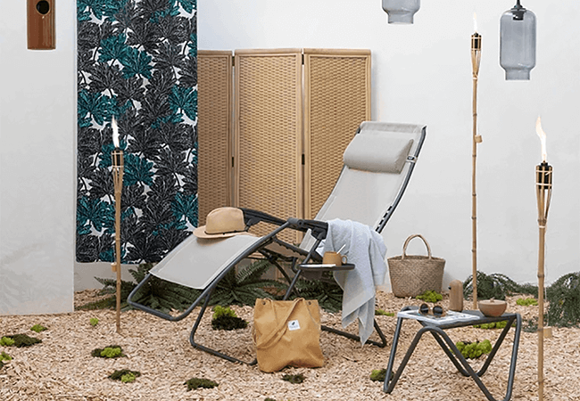 Image of Lafuma RSXA Clip XL Zero Gravity Reclining Chair - Seigle - LFM2057