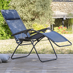Image of Lafuma R Clip Batyline Zero Gravity Reclining Chair - Ocean - LFM4020