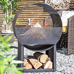 Image of La Hacienda Camacha Perforated Fireplace