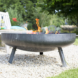 Small Image of EX-DISPLAY / COLLECTION ONLY - La Hacienda Pittsburgh Steel Firepit - Large - 1.1 Metre Diameter