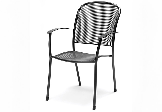 Image of Kettler Caredo Dining Chair - Slate Cushions