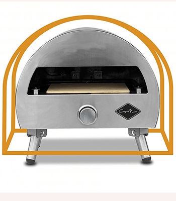 Image of Casa Mia Bravo 12 Inch Pizza Oven Cover/Carry Case