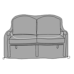 Small Image of Hartman Amalfi Lounge Bench Cover