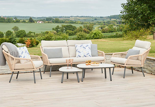 Image of LG Malibu Wheat Lounge Set