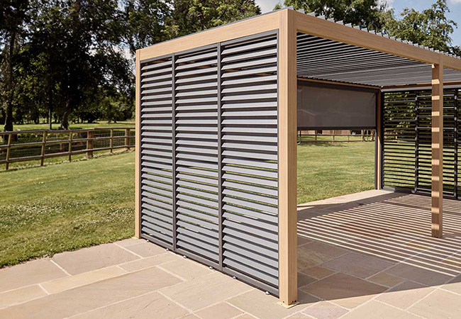 Image of LG Sanctuary 3m Slatted Side Wall